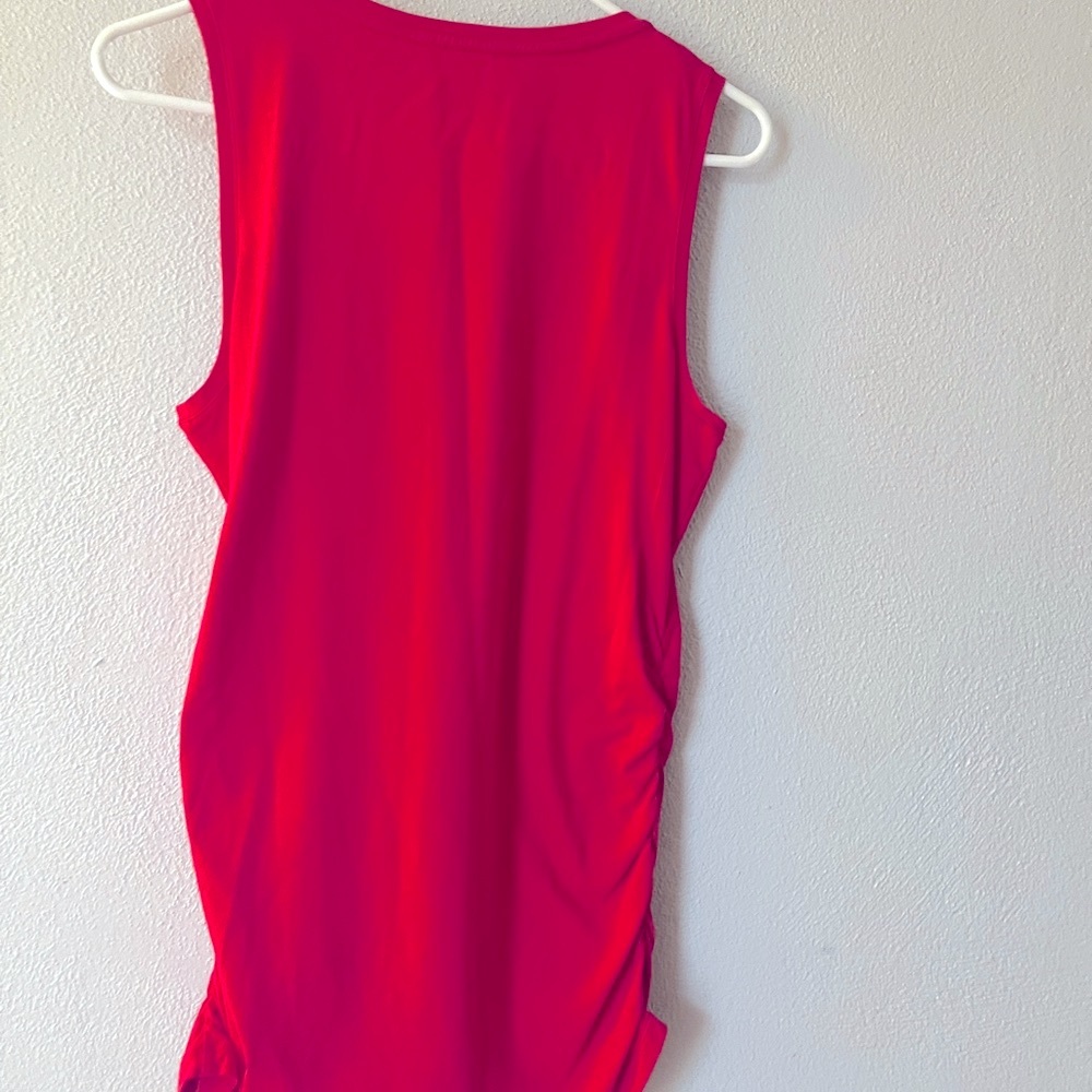 Michael Kors Red Sleeveless Tank - Picture 6 of 6